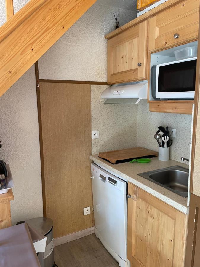 Appartement Pour 6 Personnes Au Pied Des Pistes Au Calme Aux Menuires Les Asters Сен-Мартен-де-Бельвиль Экстерьер фото